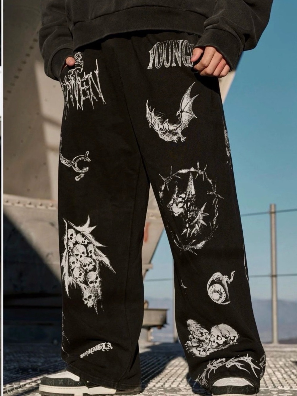 YOUNGLA 2019 Inked Sweats Purple Wash
